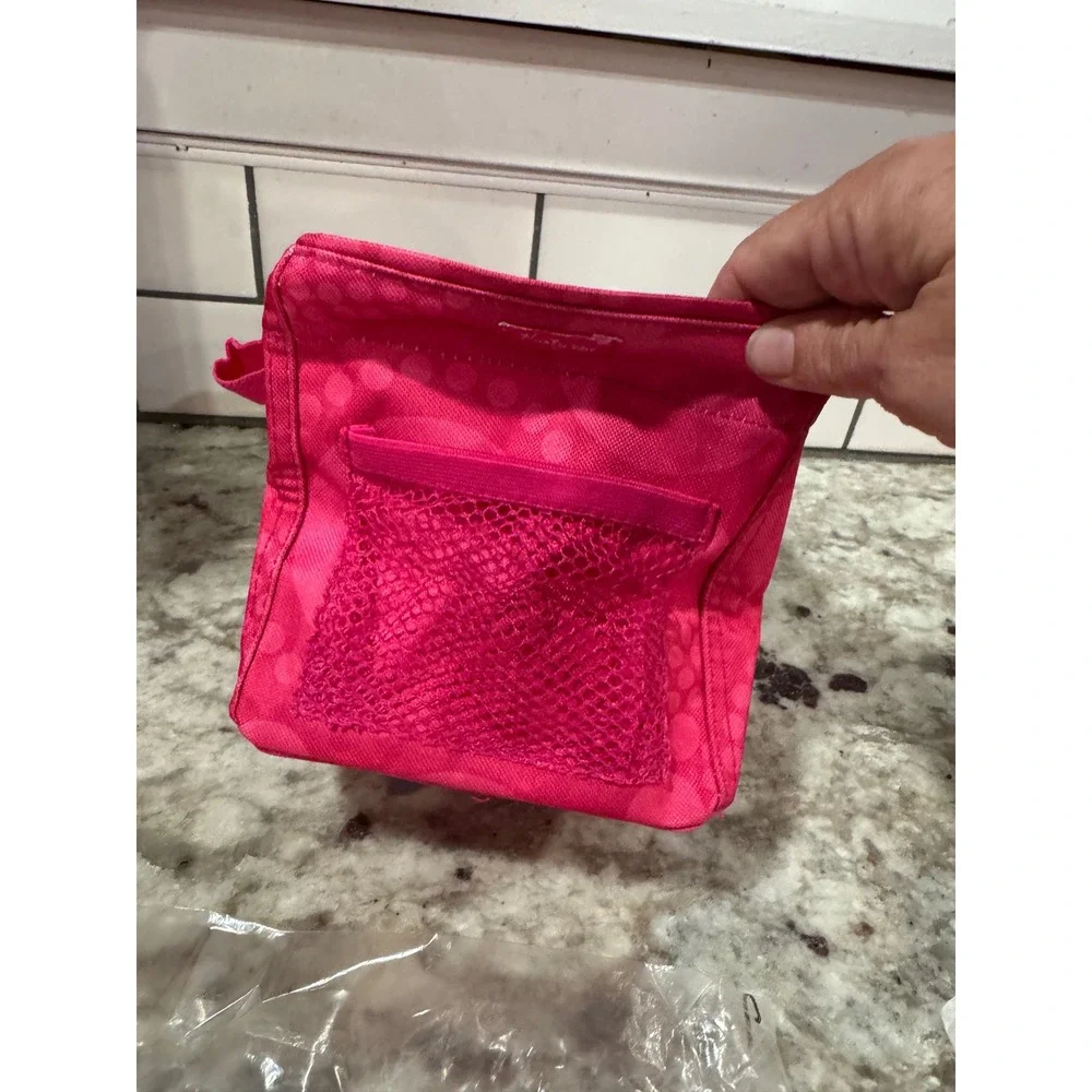 Thirty-One Littles Carry All Caddy Pink Circle Spirals 3401288D0000 Mini Tote